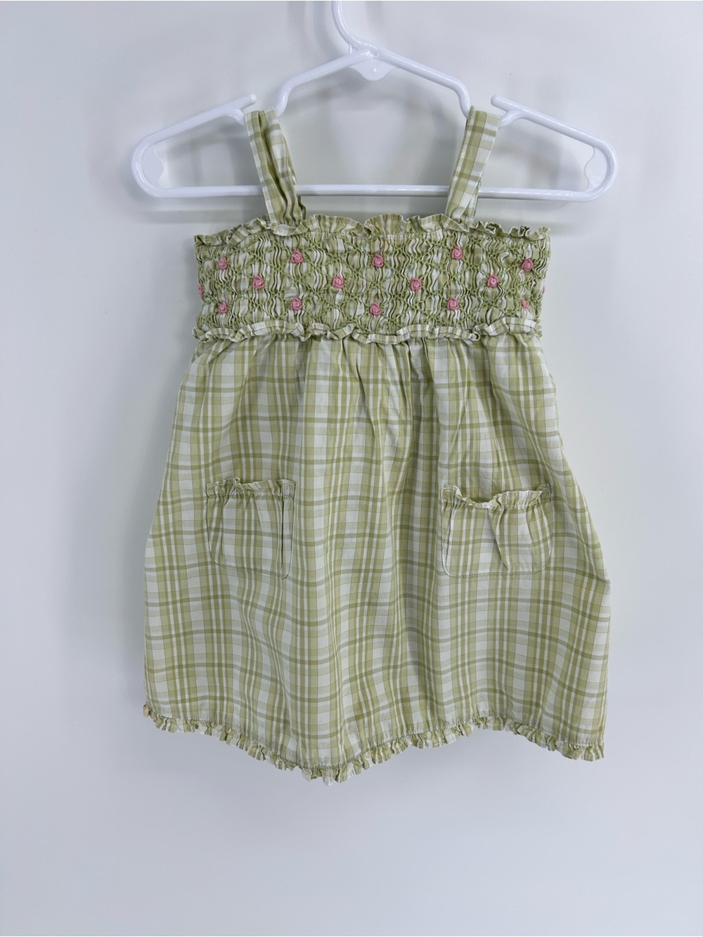 Janie & Jack Dress with Smocking - 6/12 months